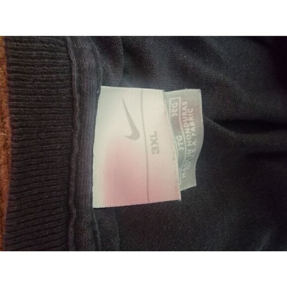 Nike Air Men's Blue Rare Short Sleeve Logo Stitch Detail Graphic Tee 3XL - Picture 3 of 4